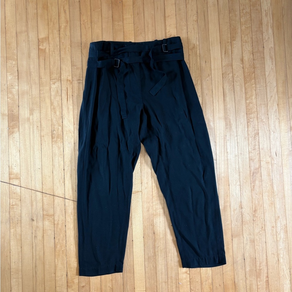 Vintage Ann Demeulemeester bondage trousers